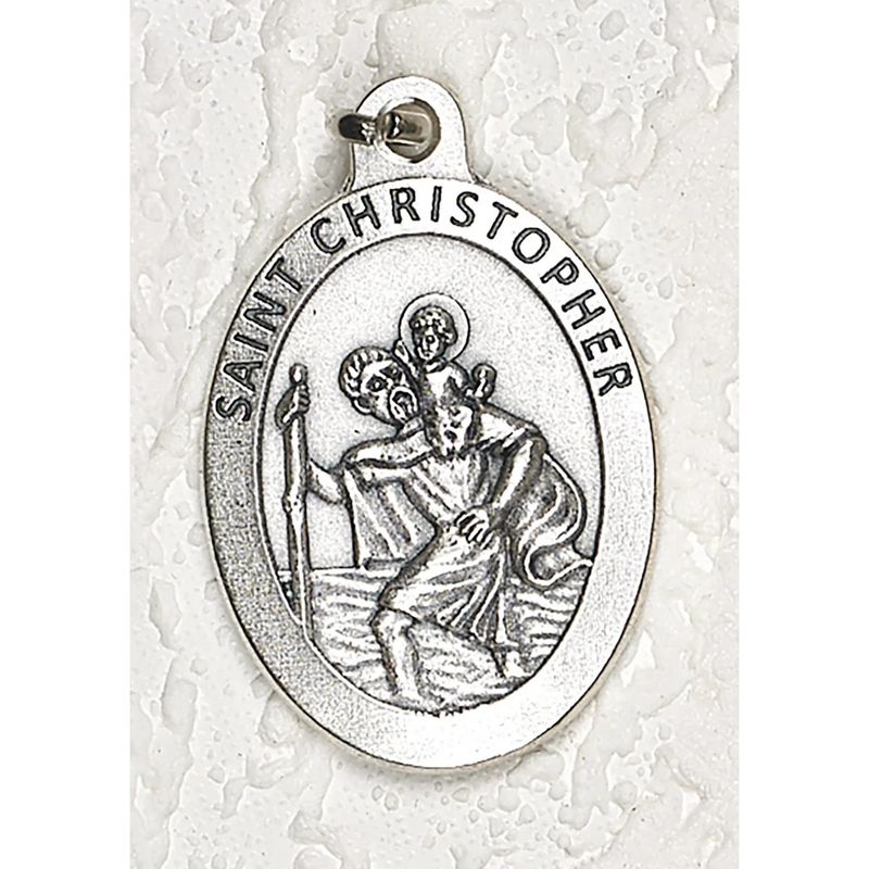 St Christopher 1.5" medal