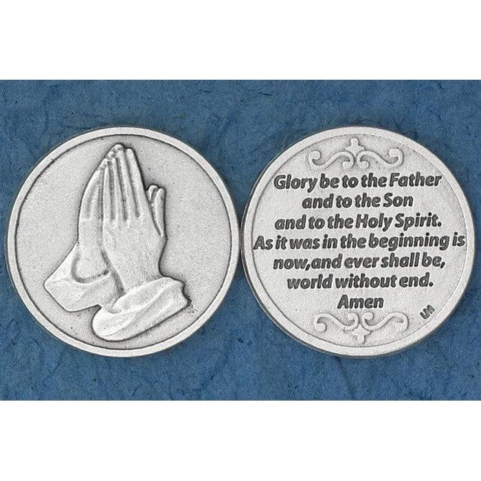 Glory Be pocket prayer token/coin