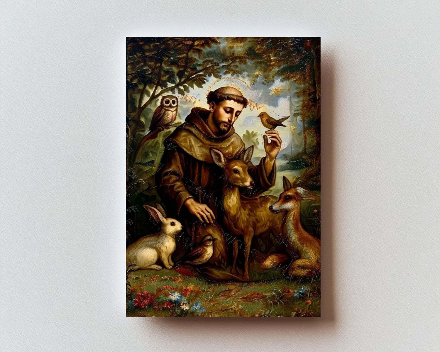 Prayer of Saint Francis Holy Card