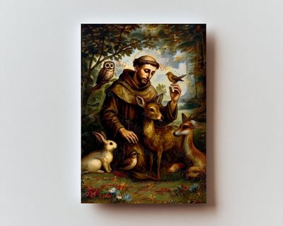 Prayer of Saint Francis Holy Card