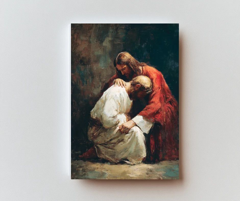 Act of Contrition Holy Card