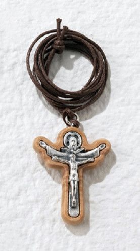 Holy Trinity Crucifix with cord