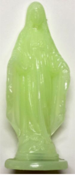 Our Lady of Grace Luminous Auto Statue 4"