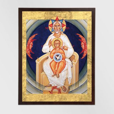 Holy Trinity (Paternitas) - Icon Reproduction