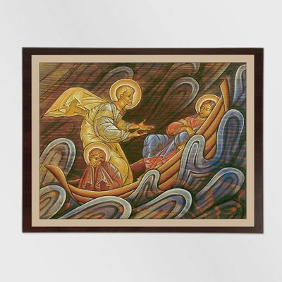Storm on the Sea of Galilee - Icon Reproduction Storm on the Sea of Galilee - Icon Reproduction