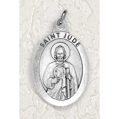 Saint Jude Double Sided Medal - 1-1/2 Inch