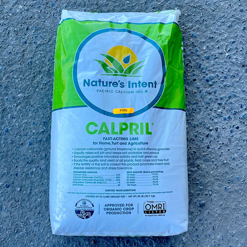 Nature's Intent - Calpril Lime for Soil pH