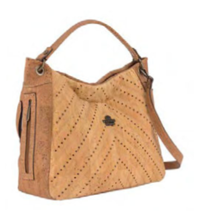 Prestige Collection Cork Shoulder Bag - Braga