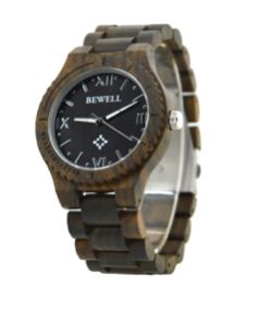 Black sandalwood watch