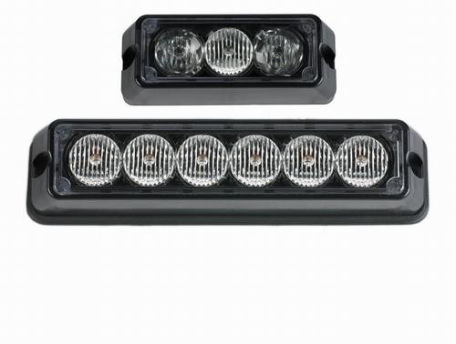 Code 3   &quot;Optix&quot; 6up Led - Black bezel