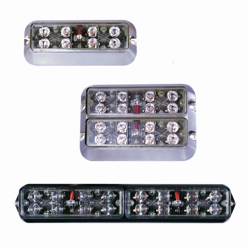 Code 3  &quot;LedX&quot;  Ext. Led Module   Aluminum Housing
