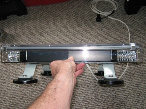 REFURB****Code 3 RX2722 Mini &quot;PrizmII&quot; Led Lightbar  (AMBER)      &quot;Demo&quot;