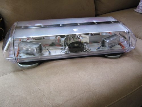 Code 3**** New, &quot;Intensity&quot;  Rotator/ Led Mini Lightbar... Magnetic mount
