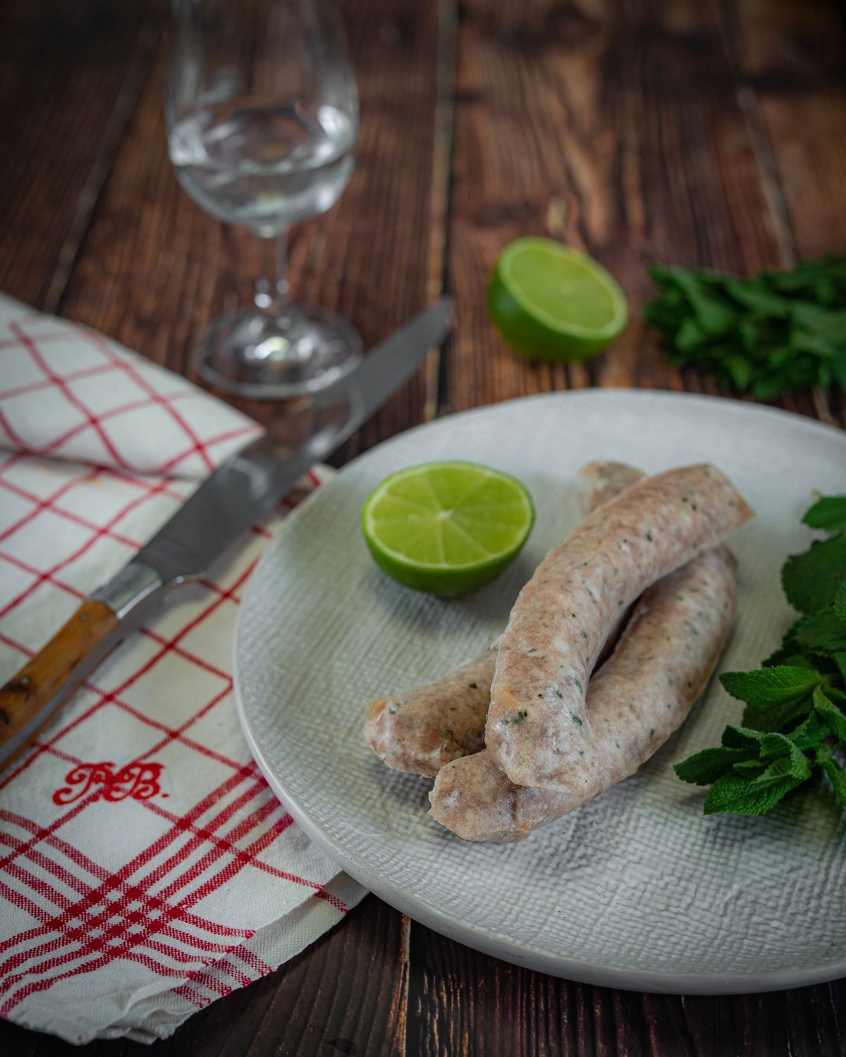 Mojito-Bratwurst