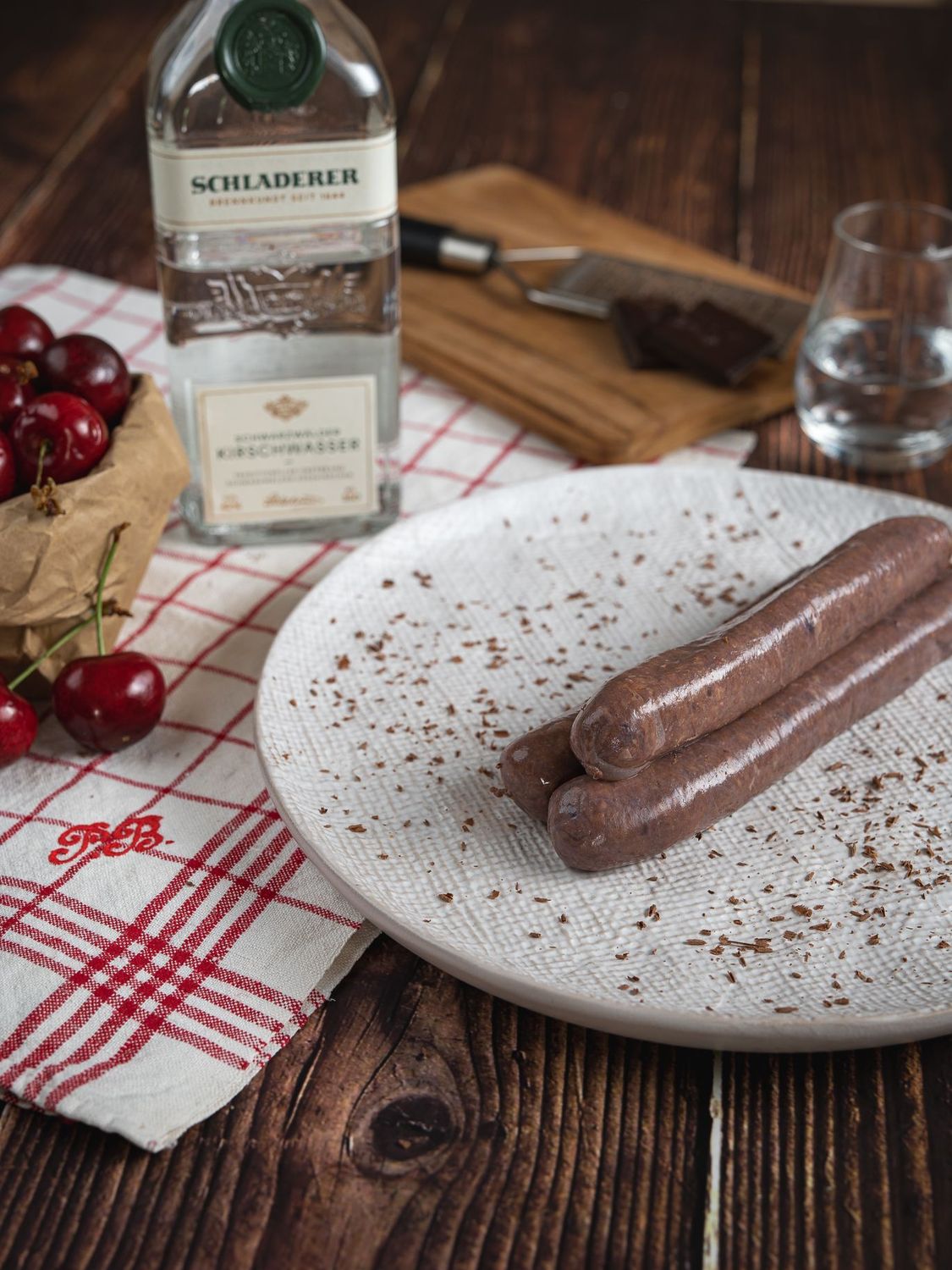 Schwarzwälder Kirsch-Bratwurst
