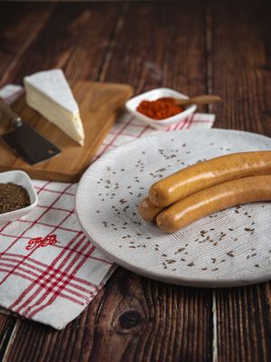 Obazda-Bratwurst Obazda-Bratwurst