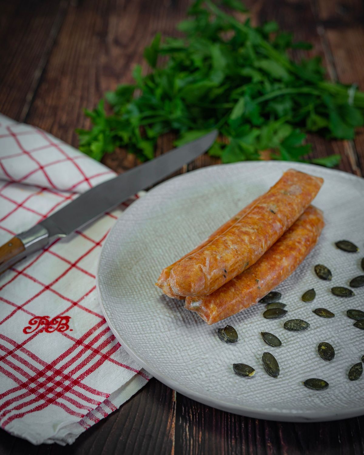 Kürbisbratwurst Kürbisbratwurst
