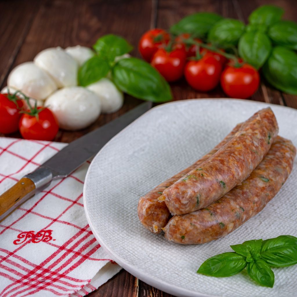 Caprese-Bratwurst Caprese-Bratwurst