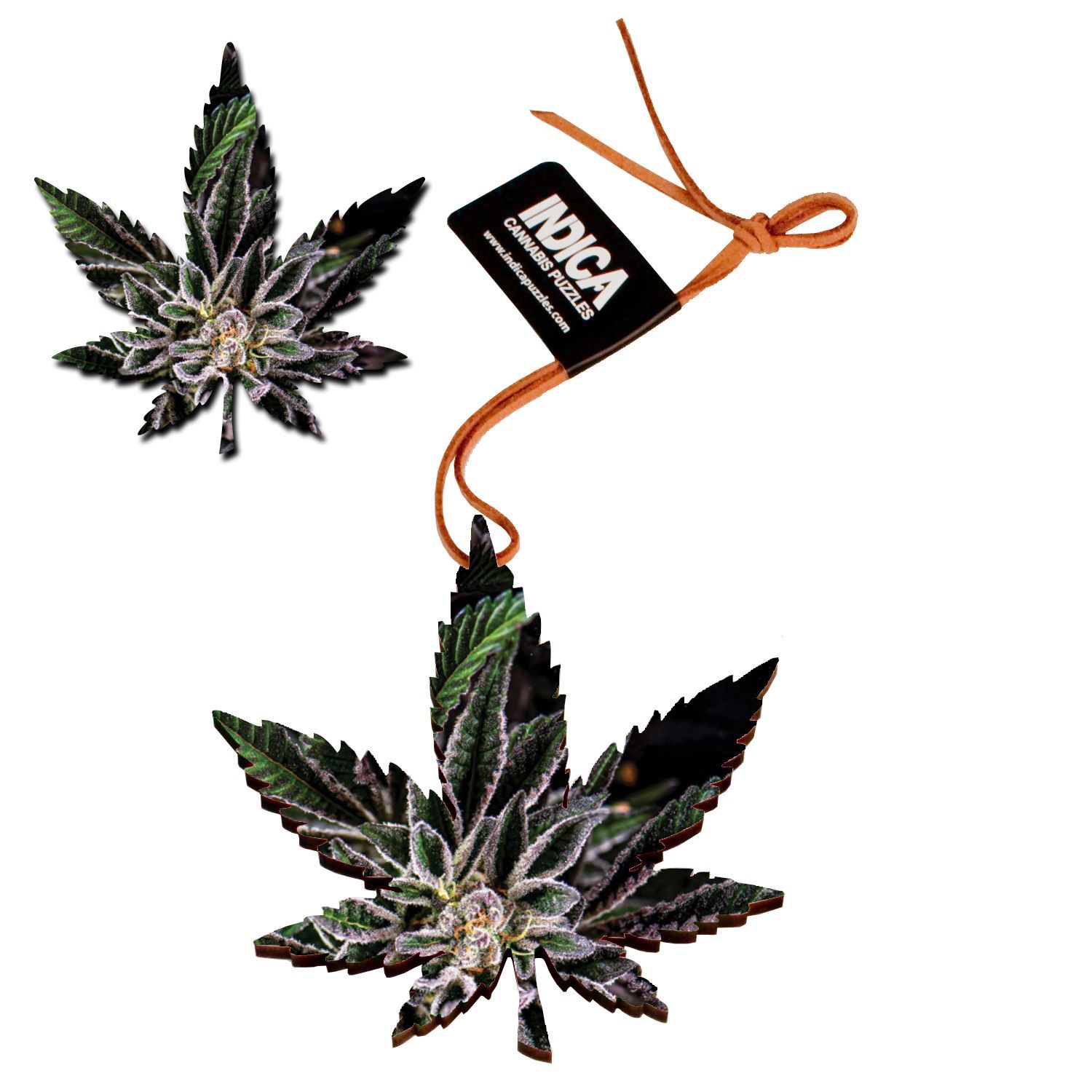 Leaf Shape Magnet/Ornament: "Crescendo Sour Cookies"