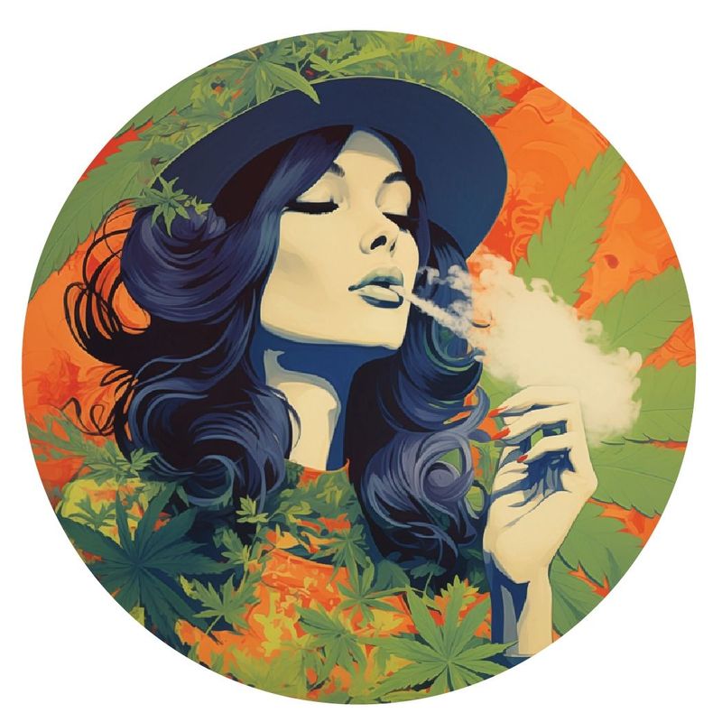Ray Heere "Hazy Jane" 3.5" Coaster Box Set of 4