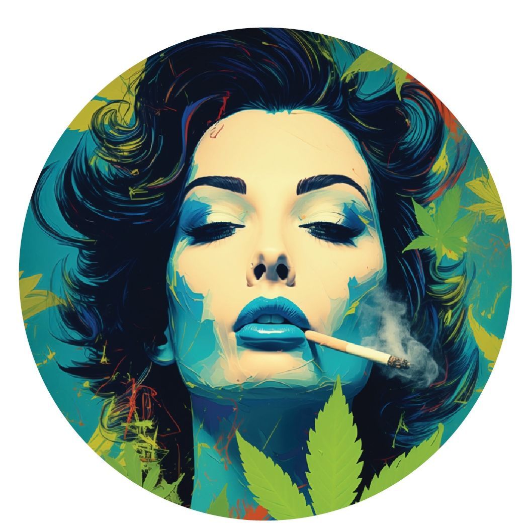 Ray Heere "Lady Daisy" 3.5" Coaster Box Set of 4