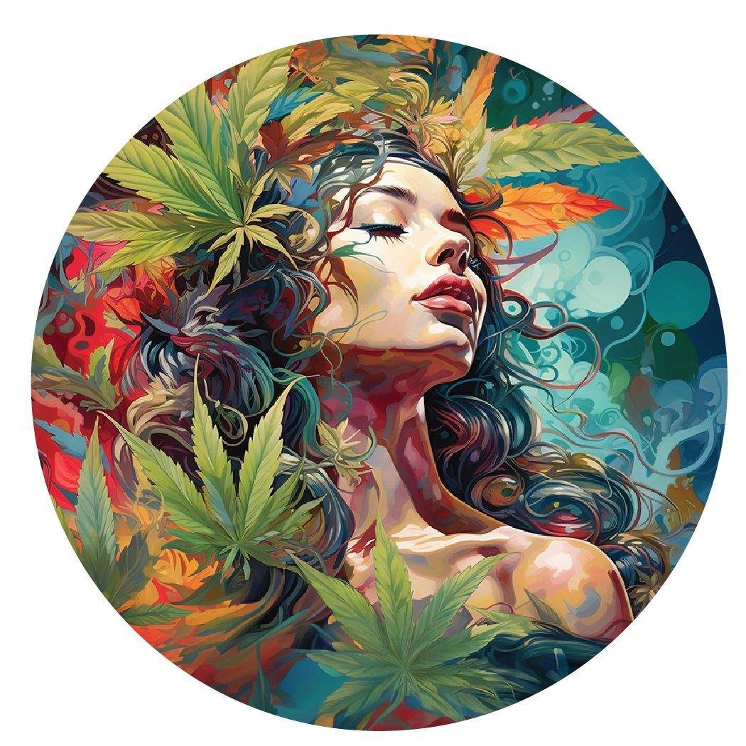 Ray Heere "Lady Jane" 3.5" Coaster Box Set of 4