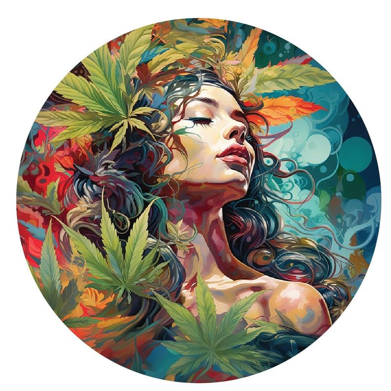 Ray Heere "Lady Jane" 3.5" Coaster Box Set of 4