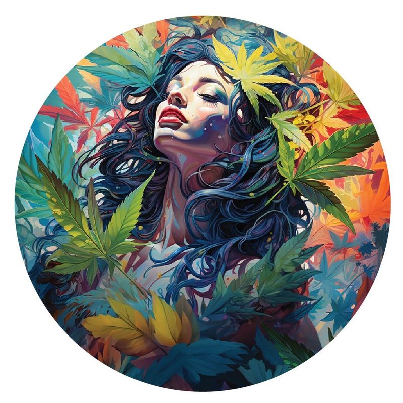 Ray Heere "Blue Anna" 3.5" Coaster Box Set of 4