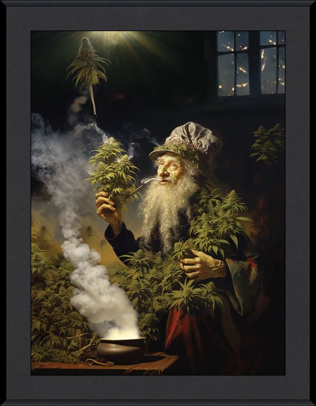 Ray Heere "Dank Dreams" Wall Art - Framed