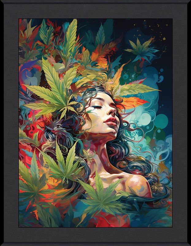Ray Heere " Lady Jane" Wall Art - Framed