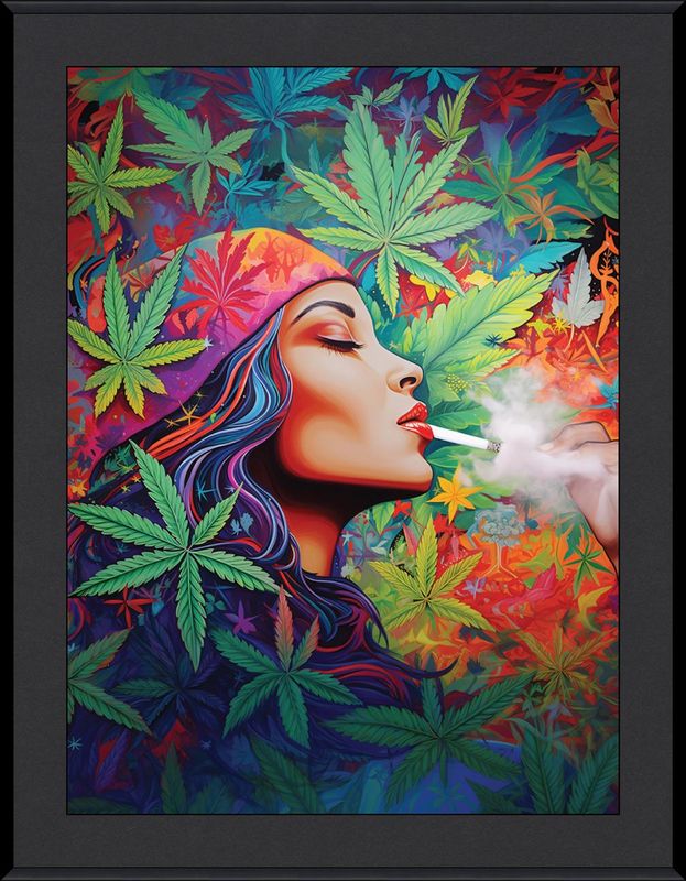 Ray Heere " Durban Turban" Wall Art - Framed