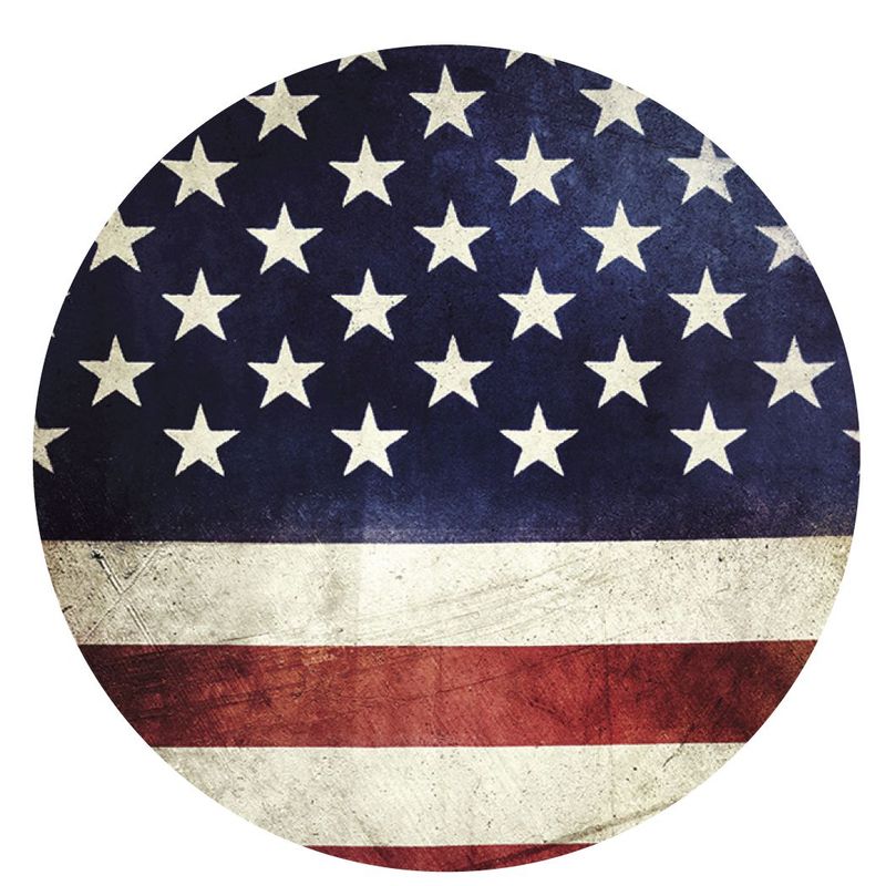 Indica "Stars and Stripes" 3.5" Coaster Box Set of 4