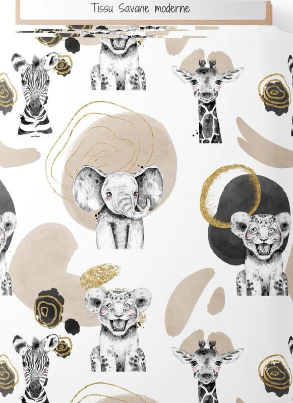Couverture savane moderne