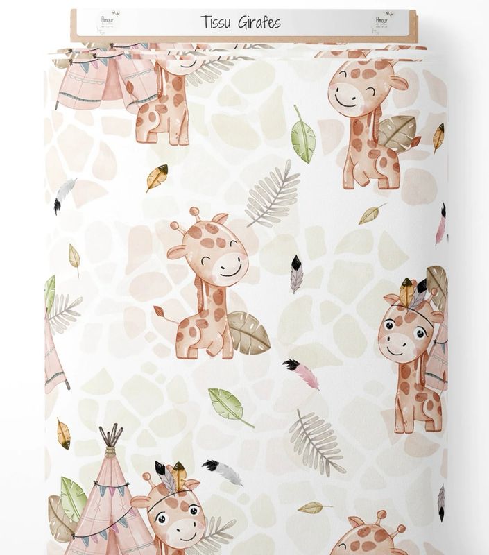 Couverture girafe