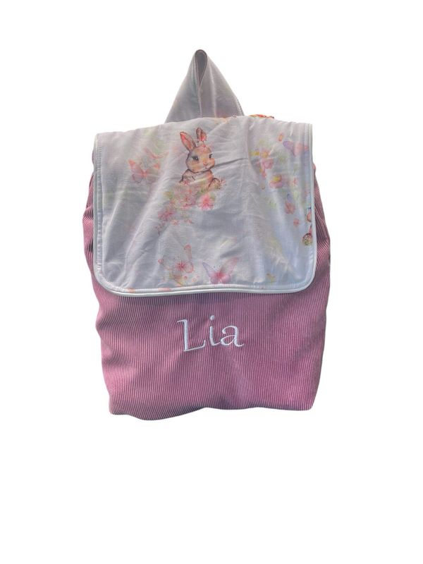 Sac à dos lapins papillons