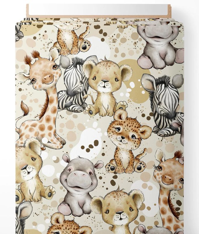 Attache tétine savane beige
