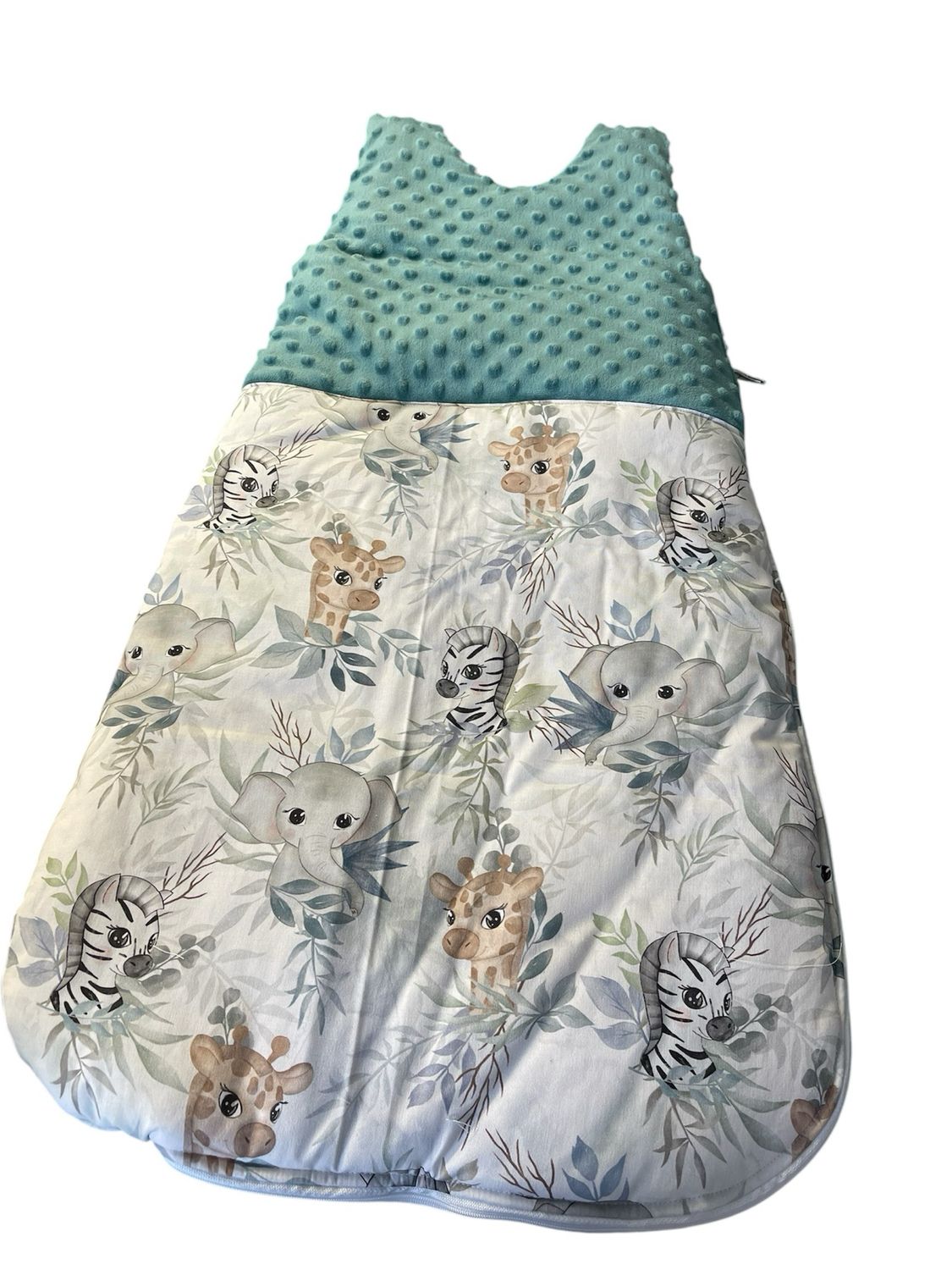 Gigoteuse safari mignon bleu