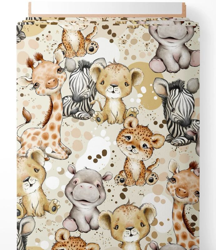 Tour de lit savane beige