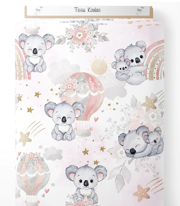 Tour de lit koalas