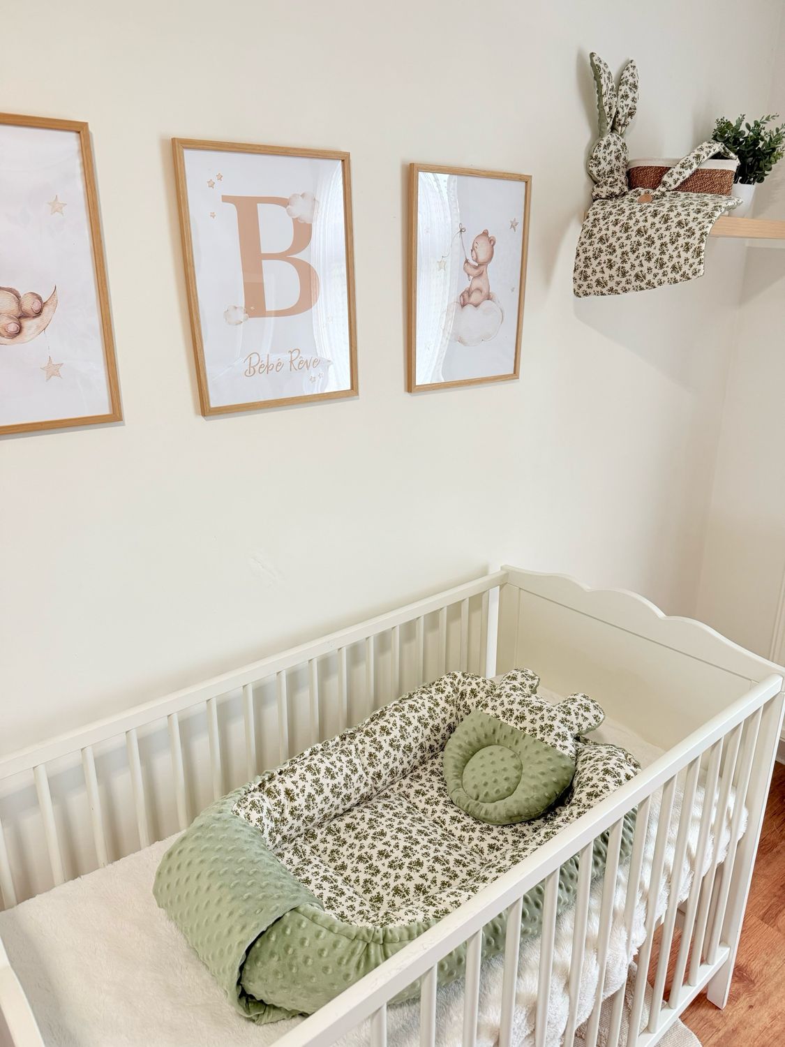 Cocon bio vert olive