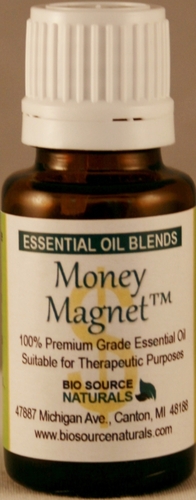 Money Magnet ™ Essential Oil Blend 0.5 fl. oz. (15 ml) Concentrate