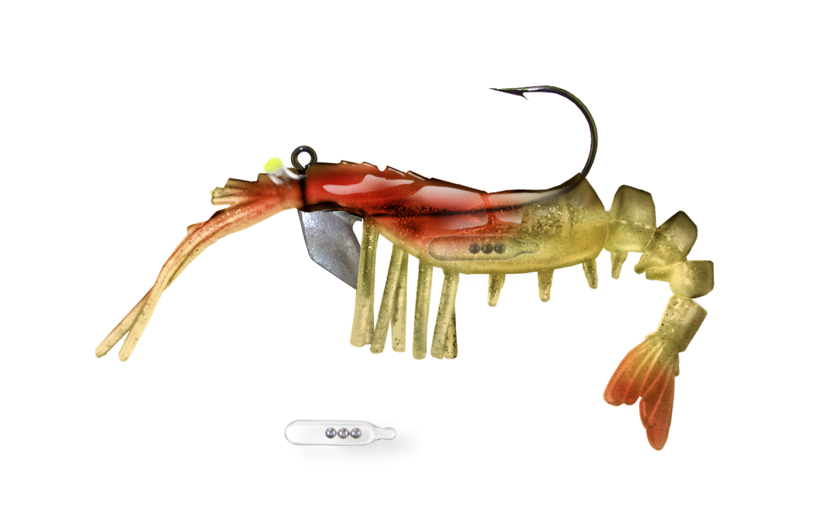 NEW 54 Vudu Shrimp Rattler Bloody Mary 3.5 inch 1/4 oz (2/pk)