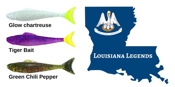 LOUISIANA LEGENDS      3 BAGS FOR ONLY $9.95!