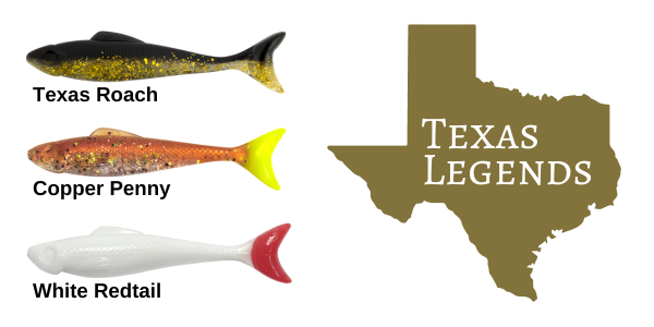 TEXAS LEGENDS                                                           3 BAGS FOR ONLY $9.95!