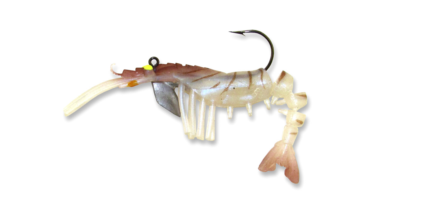 04 Vudu Junior Shrimp Natural 3 inch 1/8 oz (2pk)