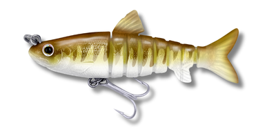 115 Vudu Mullet Gold Croaker 3.5 inch 1/4 oz (1/pk)