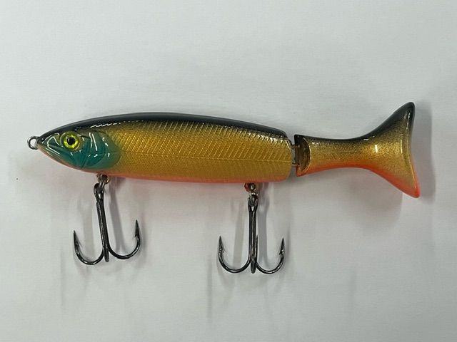 KICK-A-SHAD 5 Inch SUNRISE Custom Hand Airbrush