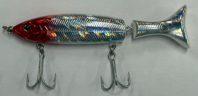 KICK-A-JR 4 Inch SUSPENDING HOLOGRAPH RED HEAD FLASH