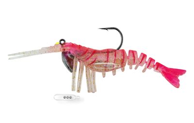 14 Vudu Shrimp Rattler Pink 3.5 inch 1/4 oz  (2/pk)