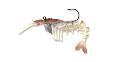 04 Vudu Junior Shrimp Natural 3 inch 1/8 oz (2pk)